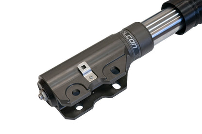 FALCON 3.3 Fast Adjust Inverted Rally Strut by Van Compass for Sprinter 2WD, featuring a black and silver cylinder, designed for enhanced suspension performance.