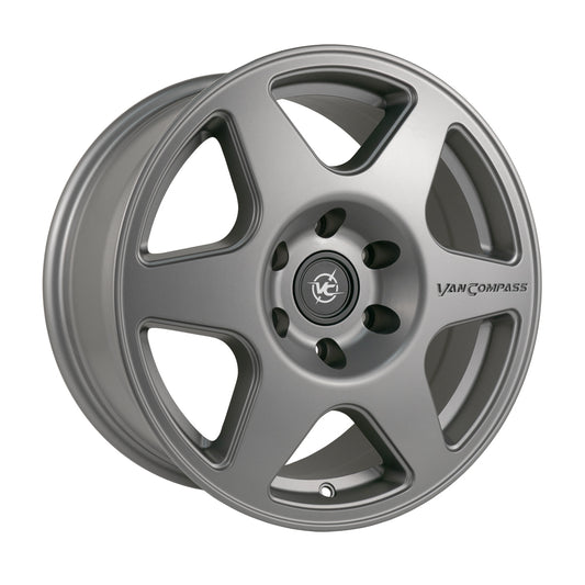 SLICE - 17x8" WHEEL in SATIN TITANIUM by VAN COMPASS