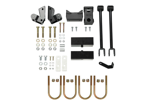 STRIKER 2 Lift Kit (Rear Only) for Sprinter 2WD (2007-2018) by VAN COMPASS, featuring metal parts and high-quality, corrosion-resistant components for improved rear suspension and ride quality.