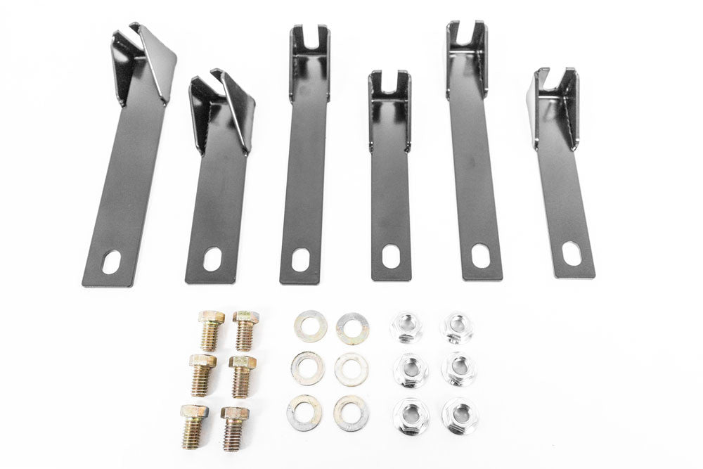 FUEL TANK SKID PLATE - SPRINTER 4X4 (2015+) by VAN COMPASS, showing a close-up of metal parts, bolts, and the robust skid plate designed for vehicle protection.